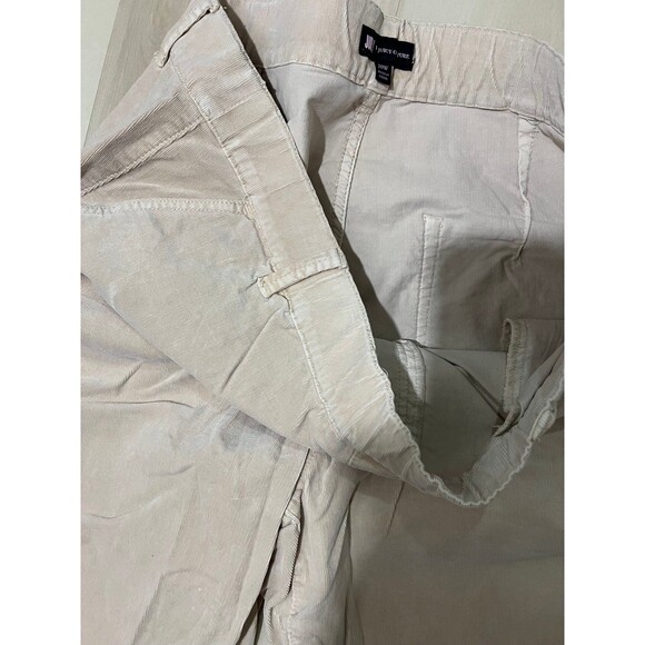 NEW Juicy Couture Plus Size 20W Blush Nude Elastic Waist Skinny Corduroy Pants - Picture 6 of 12